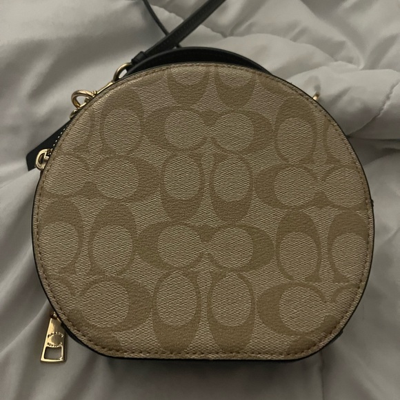 Coach Beige Round Crossbody Bag - Picture 3 of 3